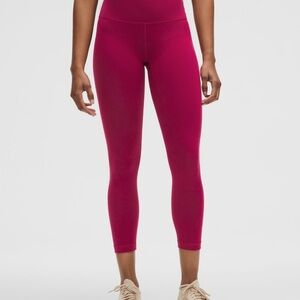 Lululemon Athletica Fuchsia Leggings